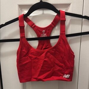 New Balance Red Sports Bra
